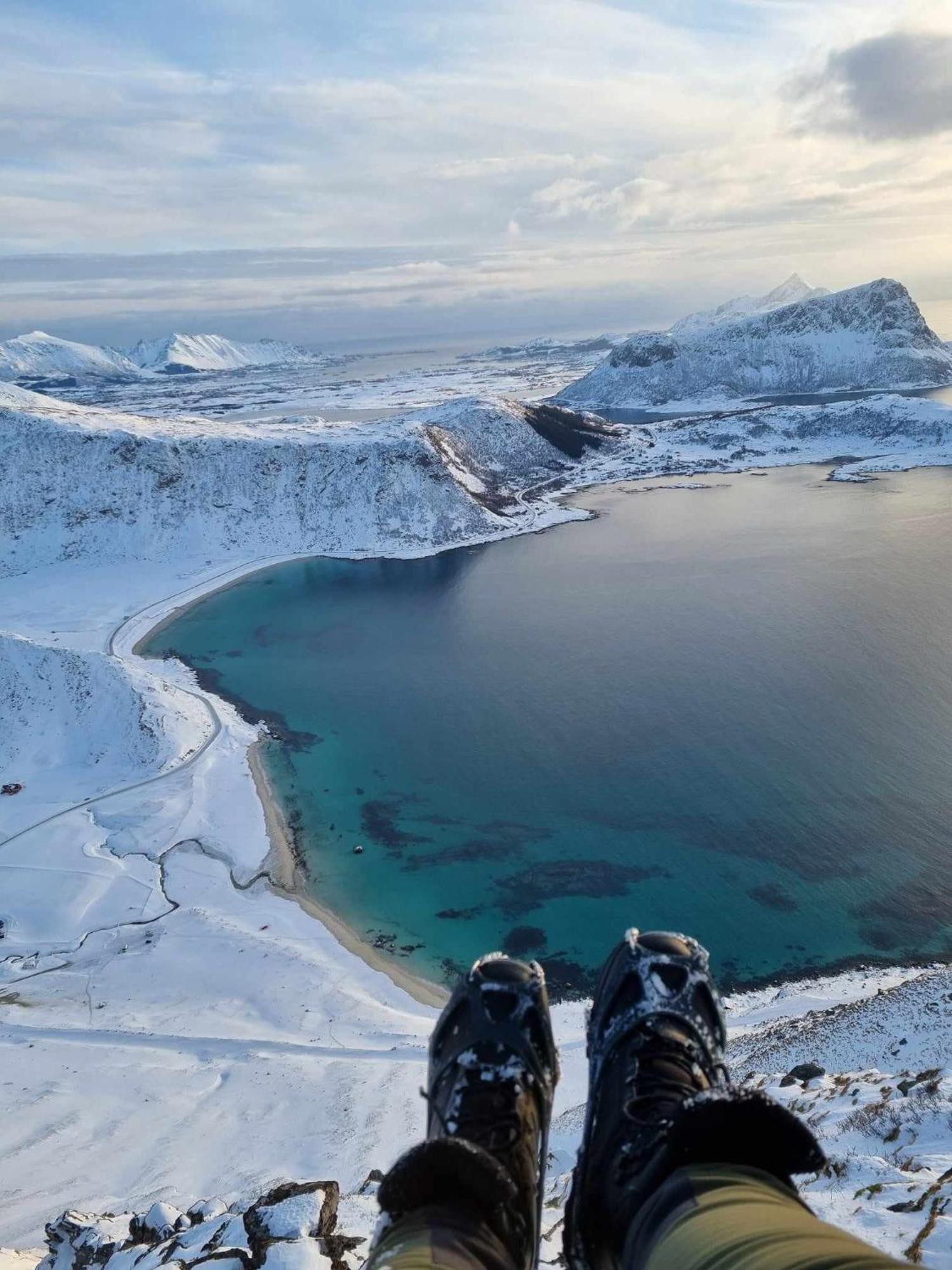 Villa Walter Lofoten With Sauna Kvalnes  エクステリア 写真