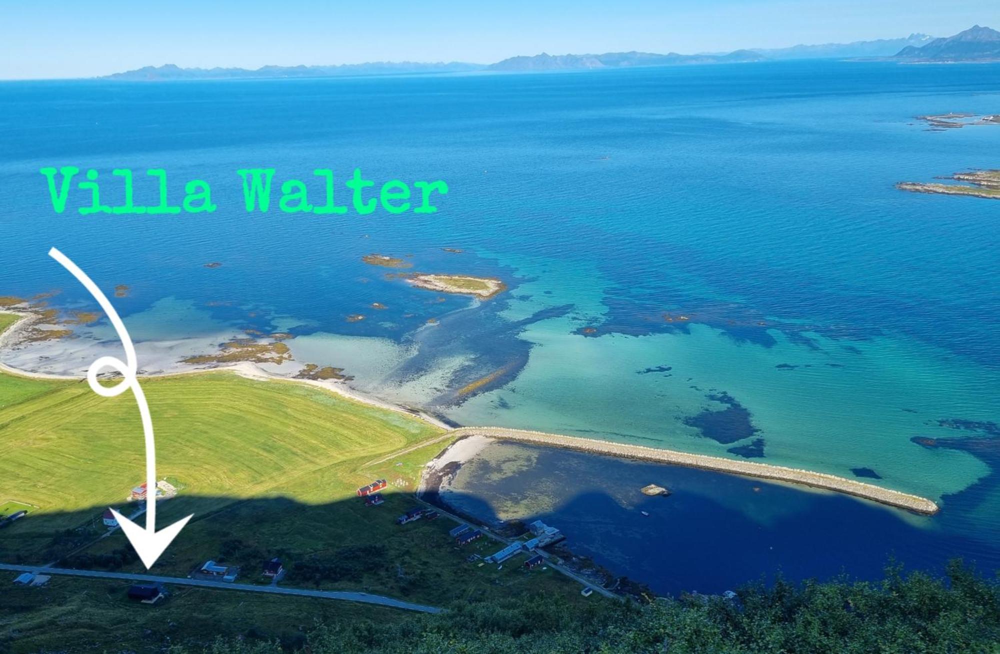 Villa Walter Lofoten With Sauna Kvalnes  エクステリア 写真