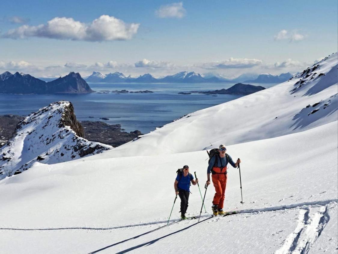 Villa Walter Lofoten With Sauna Kvalnes  エクステリア 写真