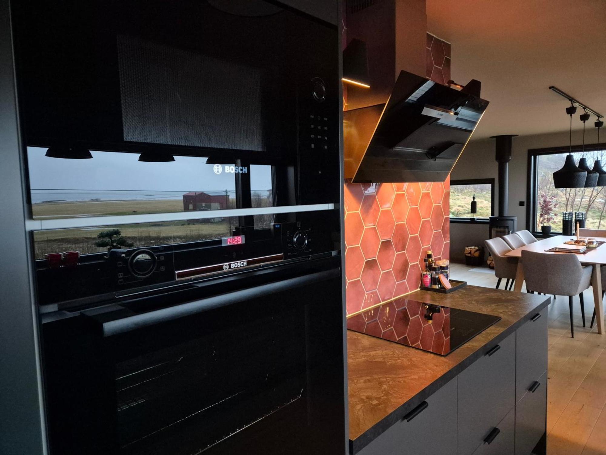 Villa Walter Lofoten With Sauna Kvalnes  エクステリア 写真